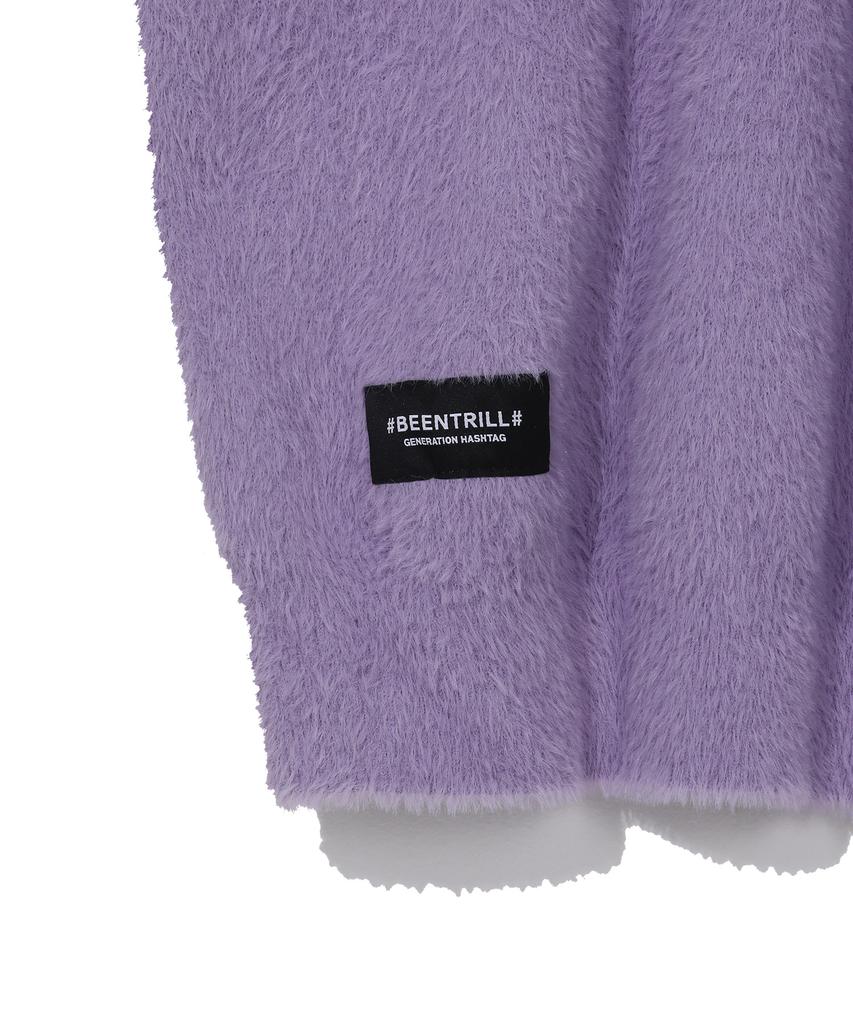 BEENTRILL Hairy Knit (Purple)
