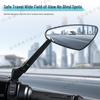 High-Definition Aluminum Alloy Rearview Mirror for Niu No. 9 Electric Car - Universal Model