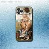 Custodia per Telefono Pittura di H-Hieronymus Bosch Per iPhone 17,16,15,14,13,12,Pro,Max,Plus,E,SE4,Air,Mini Scatola Morbida Nera
