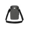 MLB Nylon Fabric Cell Phone Pouch, Shoulder Bag, Crossbody Bag Mini Unisex Black Casual 32BGDK011-50L