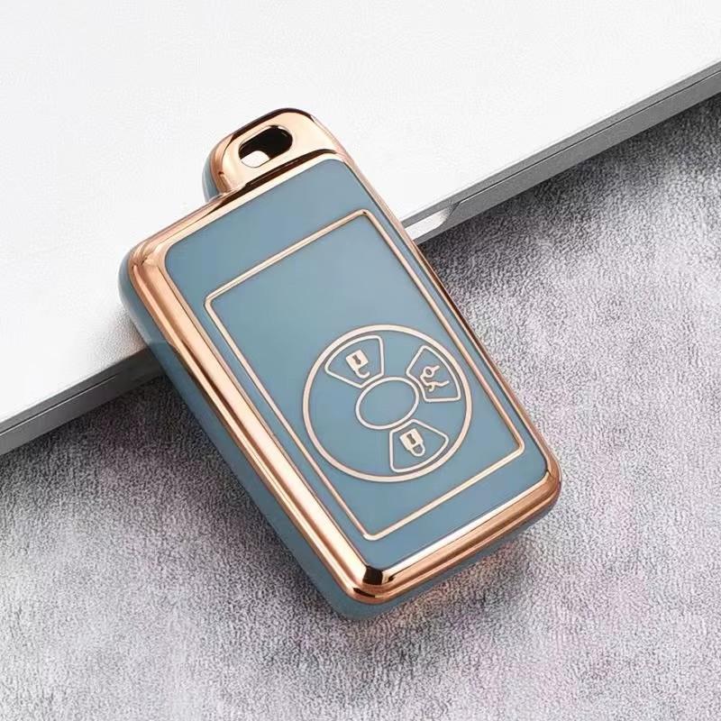 New Tpu Car Remote Key Cover Case For Toyota Avalon Camry Corolla Yaris Smart Key Holder Protector Keychain Auto Accessories