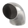 Stainless Steel 304 1.5D Bending Radius Exhaust Elbow 90 Degree Pipe Fitting for Automotive Exhaust and Intake Pipes 34-102mm