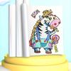 Drawing Board (1 Roll) with 15m Acrylic Drawing Paper – Ideal for Graffiti Teaching