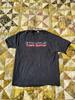 He Who Laughs Last Thinks Slowest T-Shirt Mens L Black Funny Humor Vintage Y2k