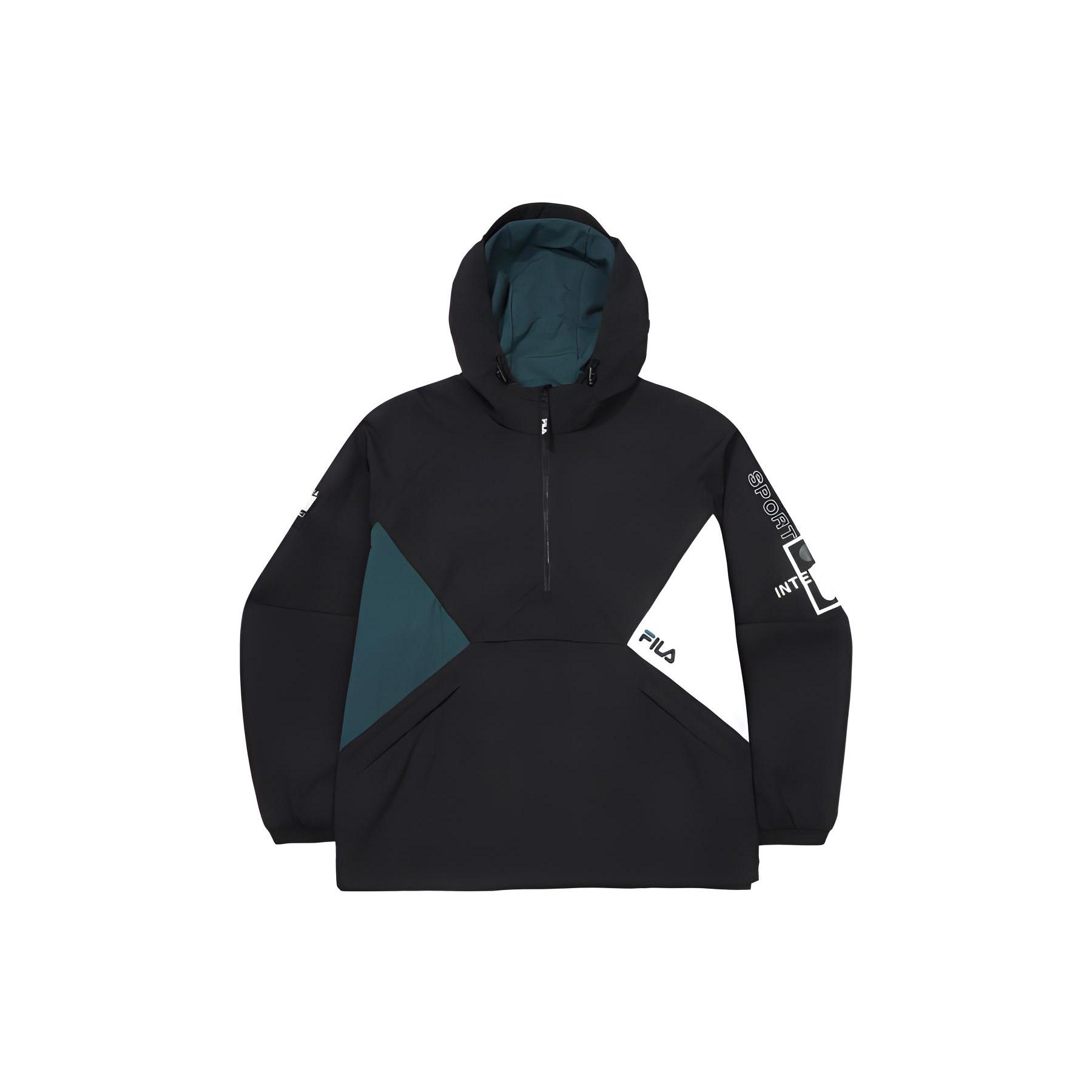 FILA Jackets Men s Black Hooded Moderate Other FS2JKF2112X-BLK 095