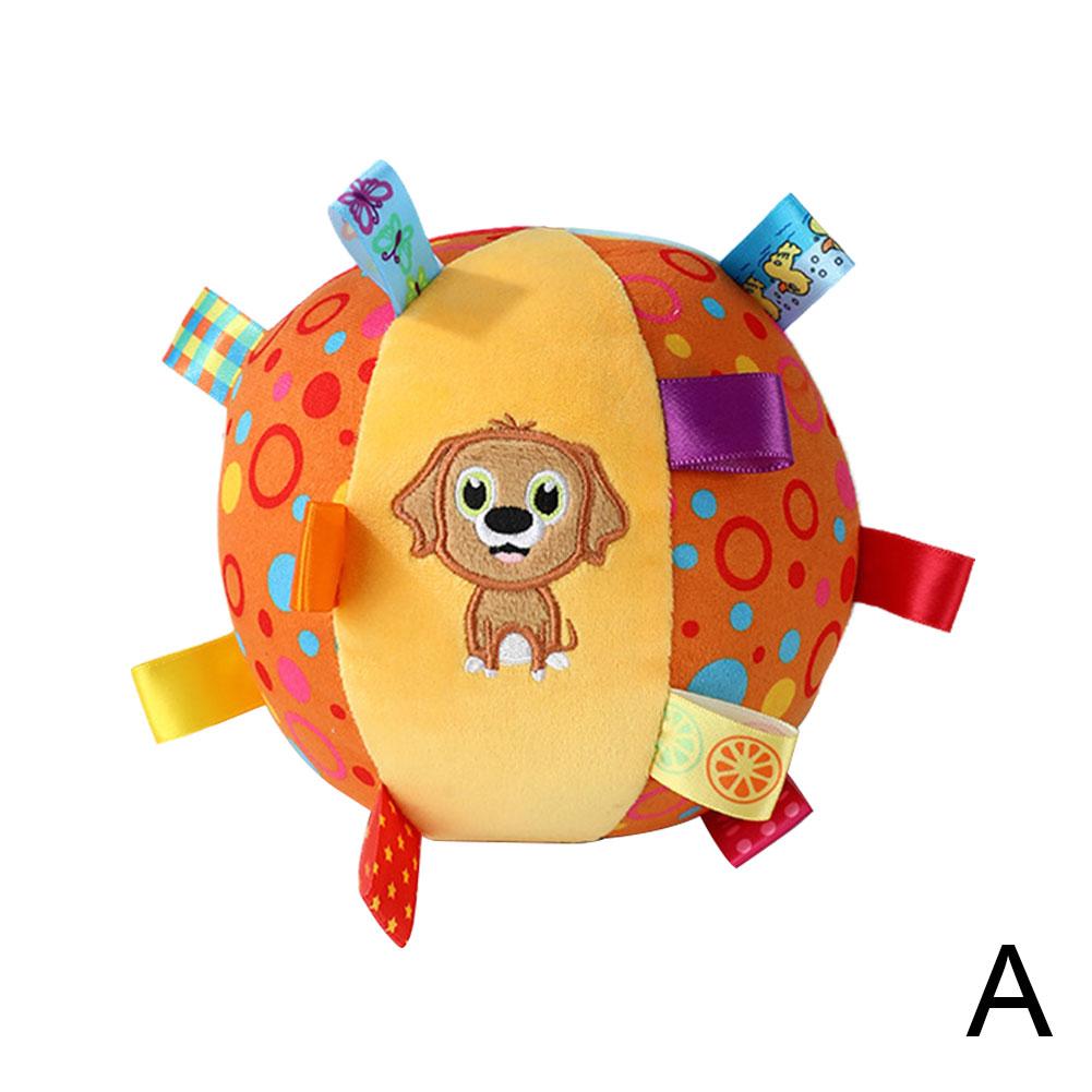 

Интерактивная жевательная игрушка-мяч для собак с колокольчиками yellow-1pcs