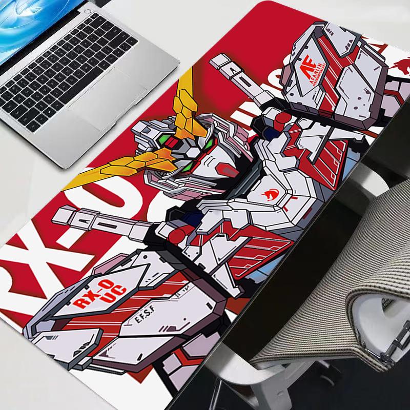 Mouse Pad HD Print Japan Anime Desk Mat Mechanical Warrior Computer Accessories Mouse Mat COOL Gundam Mousepad Gamer Rubber Pads 30x80x0.2cm
