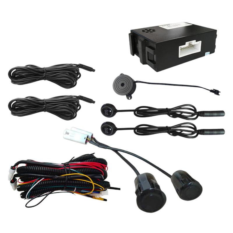Blind Spot Monitoring System IP67 Waterproof Parking Sensor Kit Assist Lane Changing Blind Spot Sensor Ultrasonic Warning System
