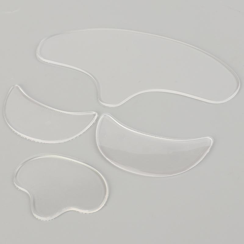 Silicone Pads Anti Wrinkle Aging Reusable Silicone Eye Mask Cheek Forehead Anti Face Wrinkle Sticker Skin Lifting Care