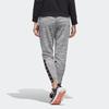 Adidas Comfortable Knitted Sports Long Pants Women Bottoms Gray GE1129