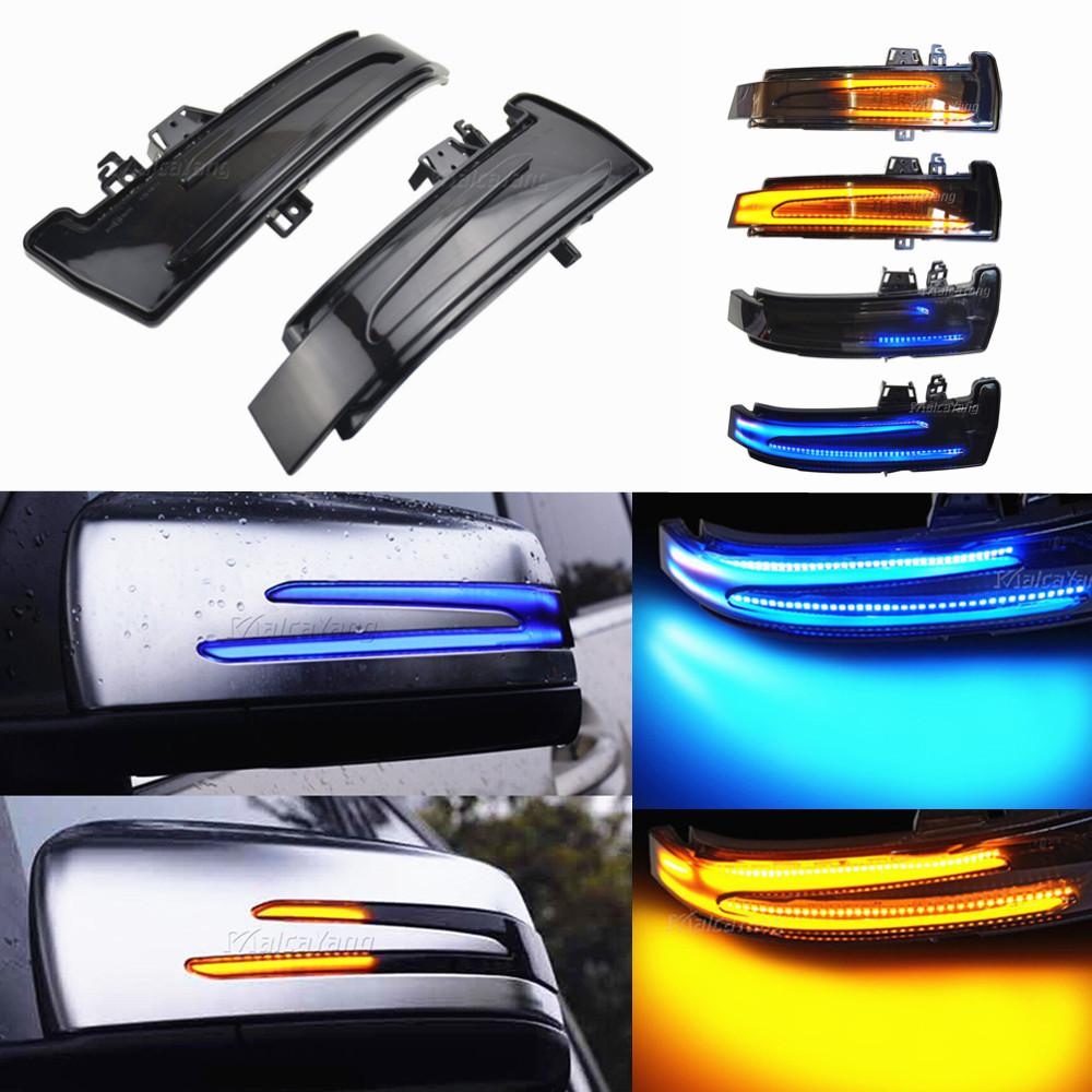 Dynamic Turn Signal Rearview Mirror Indicator Blinker Light For Mercedes Benz A B C E S CLA GLA CLS W176 W246 W204 W212 X156