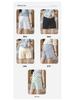 Maternity Ice Silk High-Waist Loose Pants - Summer, Adjustable, Plus Size, Anti-Exposure