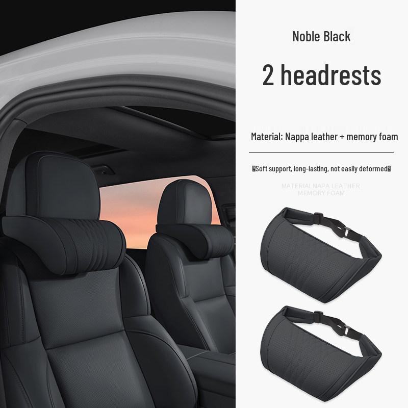 Xpeng P7/P5 Headrest Neck Pillow & Lumbar Support Cushion for Comfort in Car Interior