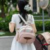 Oxford Mummy Tote Bag Multifunctional Backpack Baby Diaper Shoulder Bags Outdoor Baby Insulated Bottle Handbag Women'S Portable Stroller Backpack