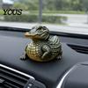 Military Service Member Gift Duck Figurine, Patriotic Veteran Ornament for Car Dashboard, Resin History Lover Independence Day Memorial Statue,