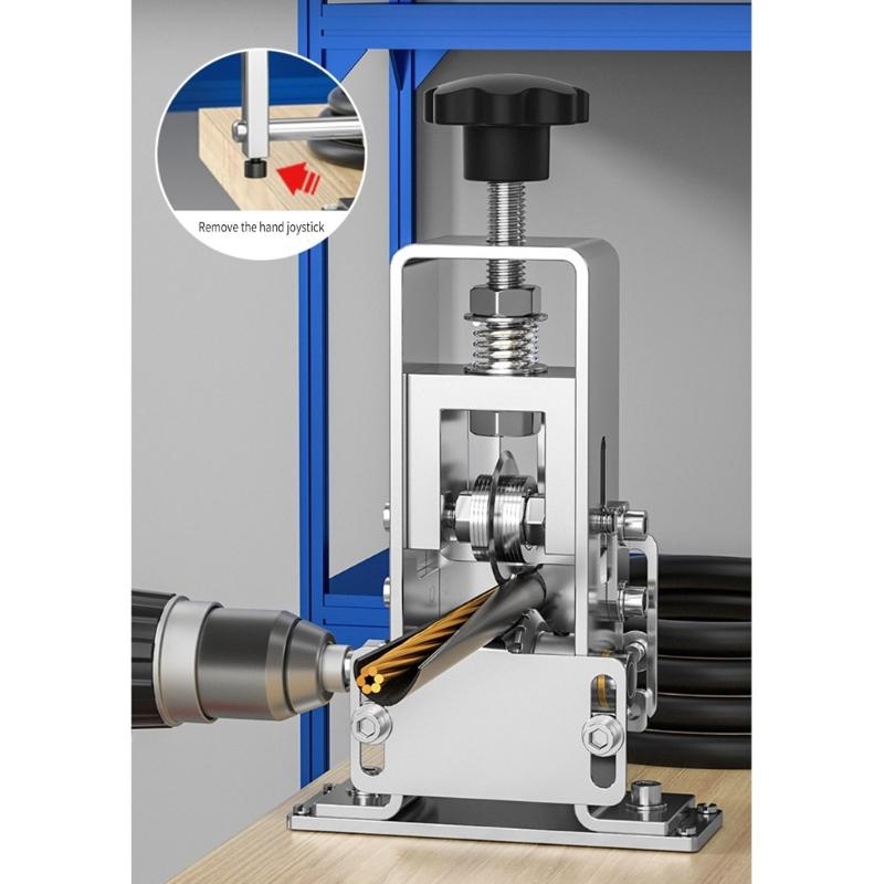 Efficient Cable Stripping Machine Quick and Simple Wire Peeling Tool Manual &Electric Drill Stripper Wire Peelers