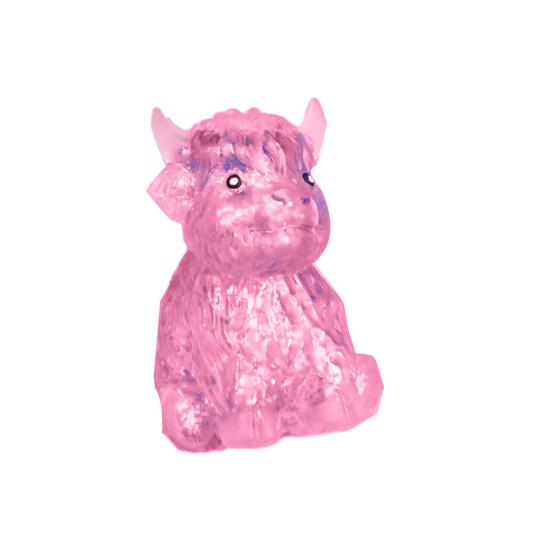 Hochlandkuh Stressabbau Spielzeug Langsam aufsteigende Hochlandrinder Quetschspielzeug Quetschbares Tier Stressball Kuhliebhaber Geschenk