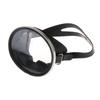 Adjustable Clear Panoramic Goggle Ovals Diving Swimming Goggle Single Lens Snorkels Diving Mask Diving Accessories