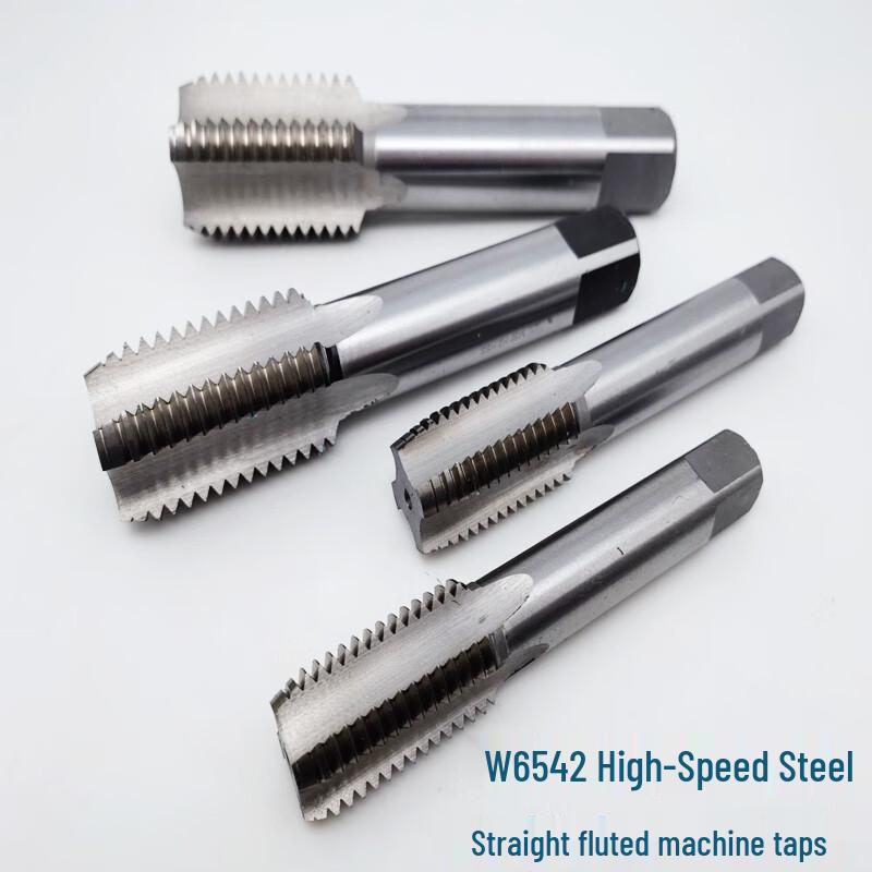 Bayou High-Speed Steel Straight Flute Machine Tap CN plug (adapter included)