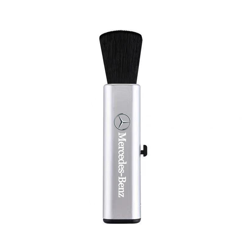FA03Car Retractable Cleaning Brush JSSSQJS For Mercedes Benz AMG W203 W204 W205 GLC Artificial Wool Small Brush Interior Mouldings