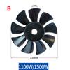 Caixa de Capacitor para Pá de Ventilador Motor de Bomba de Ar Pequena a Pistão Conectado Diretamente Ventilador de Refrigeração Para Compressor de Ar de 1100W 1500W