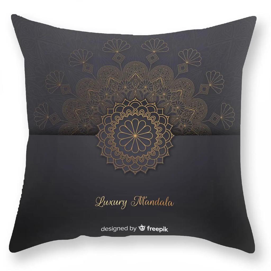 Mandala Decorative Pillowcase Pillowcase Square Sofa Pillowcase Mandala Cushion Cover Home Decor