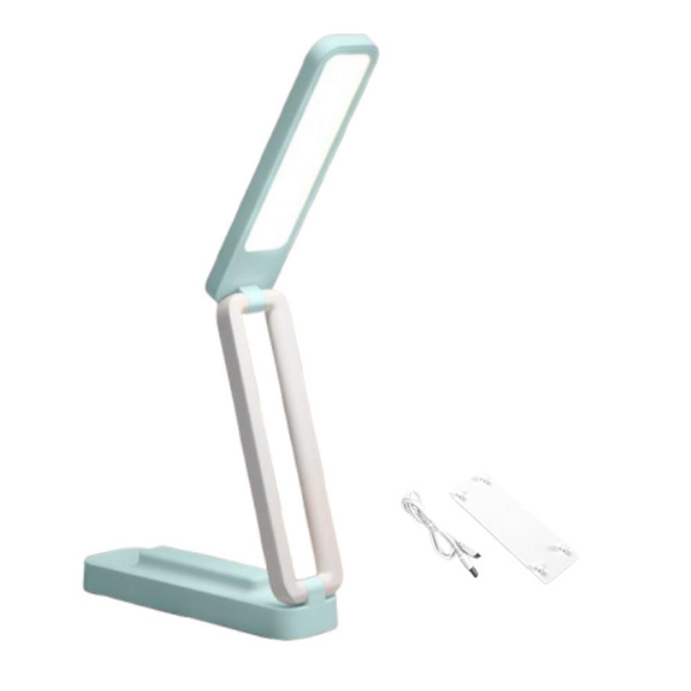 

Rechargeable Desk Table Lamp Dimmable Touch LED Desk Lamp Foldable Reading Lamp Bedroom Blue 1