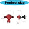 Car Phone Holder Car Air Vent Mount Holder for 4.7-6.7in Device Auto Clamping Phone Stand 360 Degree Rotating Bracket