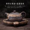 Vintage Lotus Teapot Handmade Rough Pottery Teaware Ceramic Vintage Kung Fu Tea Infusion Tea Making Utensils Tool Tea Kettle Pot