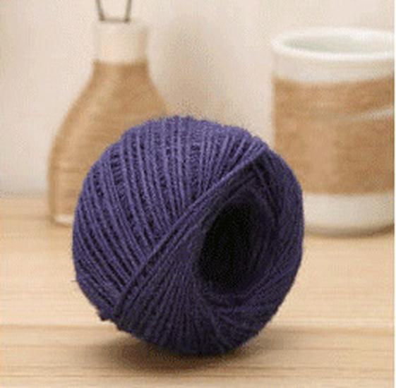 Vintage Style Colored Hemp Rope for DIY and Photo Clips (1.5-2mm, 25m/50m/100m)