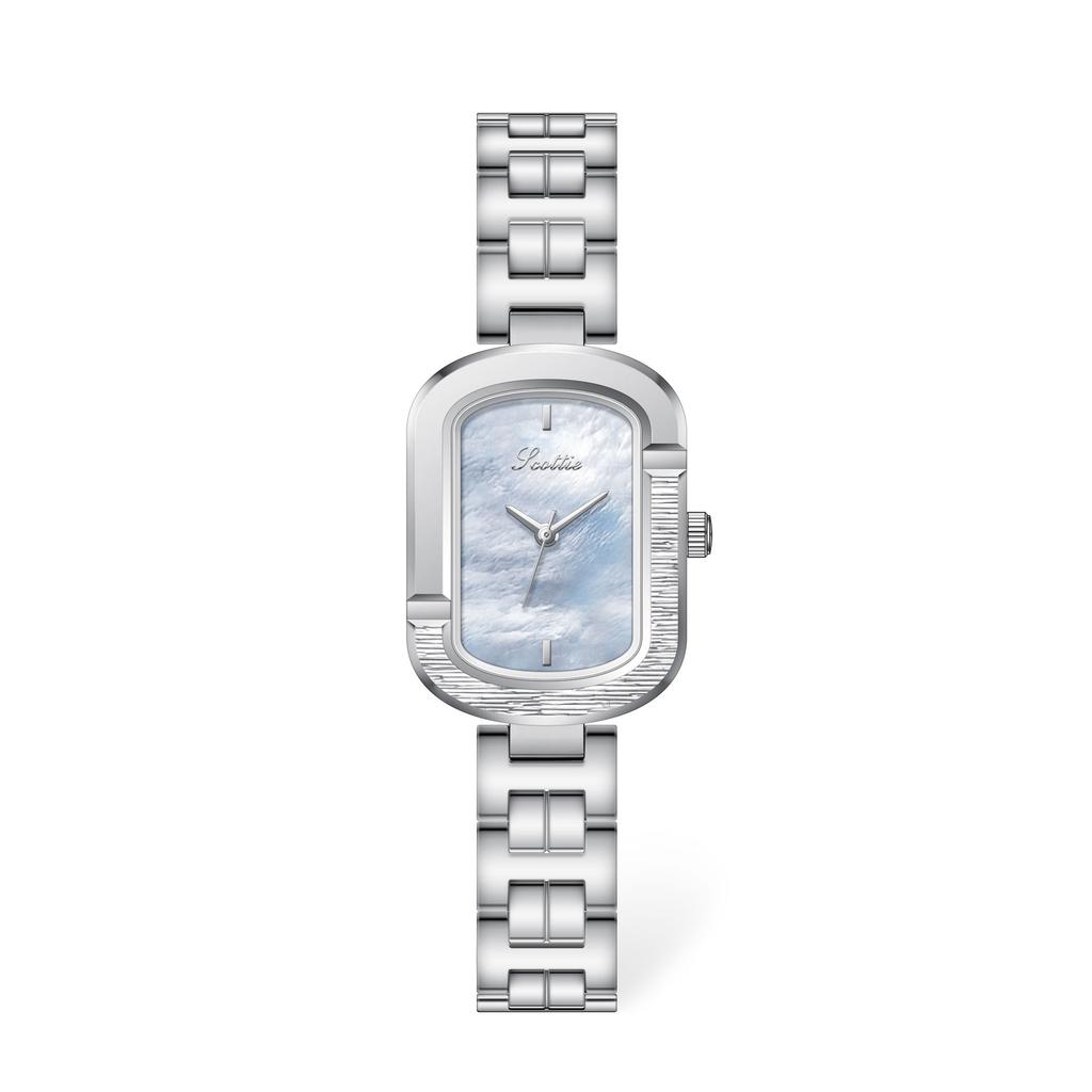 Watch Steel Belt Temperament Fashion E-Commerce Square Fritillary Face Women'S Watch