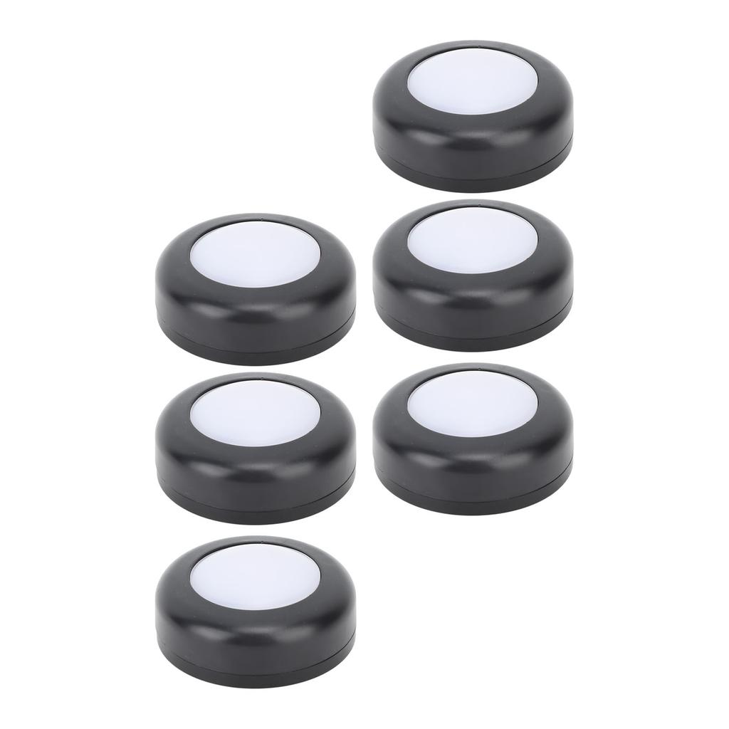 LED-Puckleuchten mit RGB-Fernbedienung, dimmbarer Timerfunktion, batteriebetrieben, unter Schränken