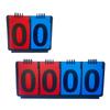 Placar Esportivo Placas de Pontuação Flip Leve Contador de Pontos para Treinadores de Beisebol Tênis Bola de Basquete Futebol