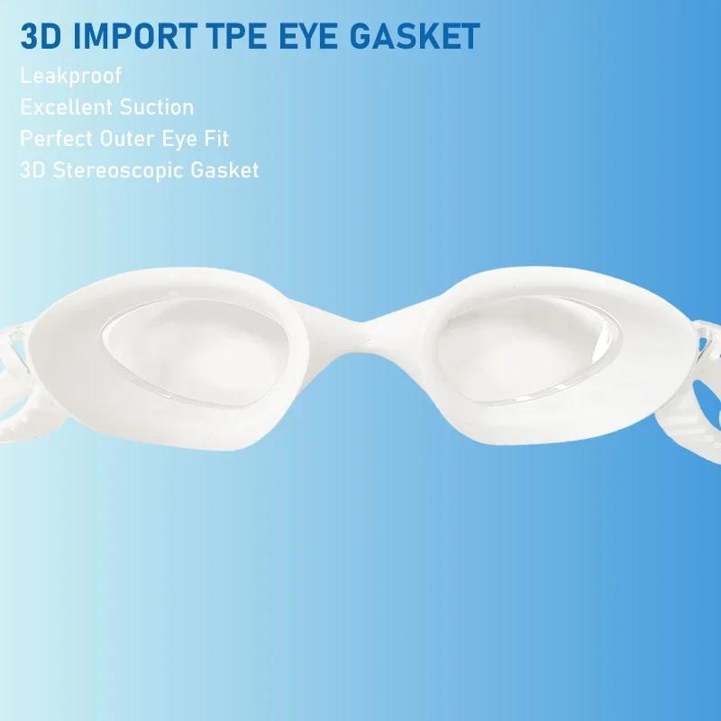 Hochwertige Anti-Beschlag Weiche Bequeme Schwimmbrille Verstellbare Silikon Schwimmbrille Professionelle Schwimm Augenschutz Ausrüstung