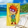 Proof Beach Towel with a Rugrats Pattern - Soft,absorbent,quick-drying,machine Washable - Perfect for Swimming,camping,bathing