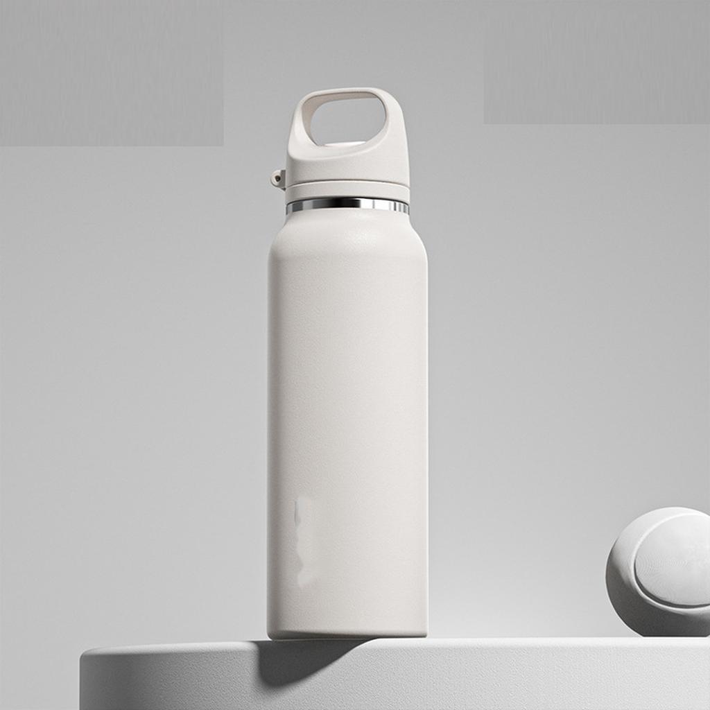 Vacuum Cup Keep Coffee Hot/Cold 12h Long Time, Lock Lid Leakproof Insulated Water Bottle Burckle Car Holder Tumbler