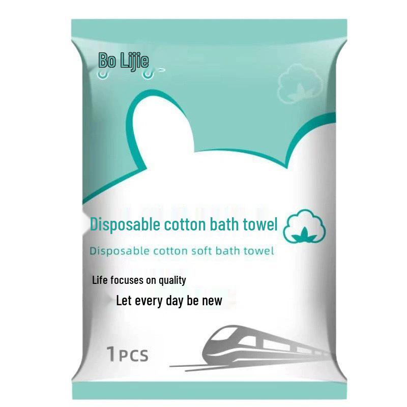 Extra Large Extra Thick Disposable Bath & Towel Set – Strong Water Absorption for Travel, Hotel & B&B