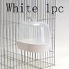 Transparent Bird Bath Tub - Splash-Proof PP Shower for Parrots, Lovebirds & Conures w/ Easy-Grip Handle