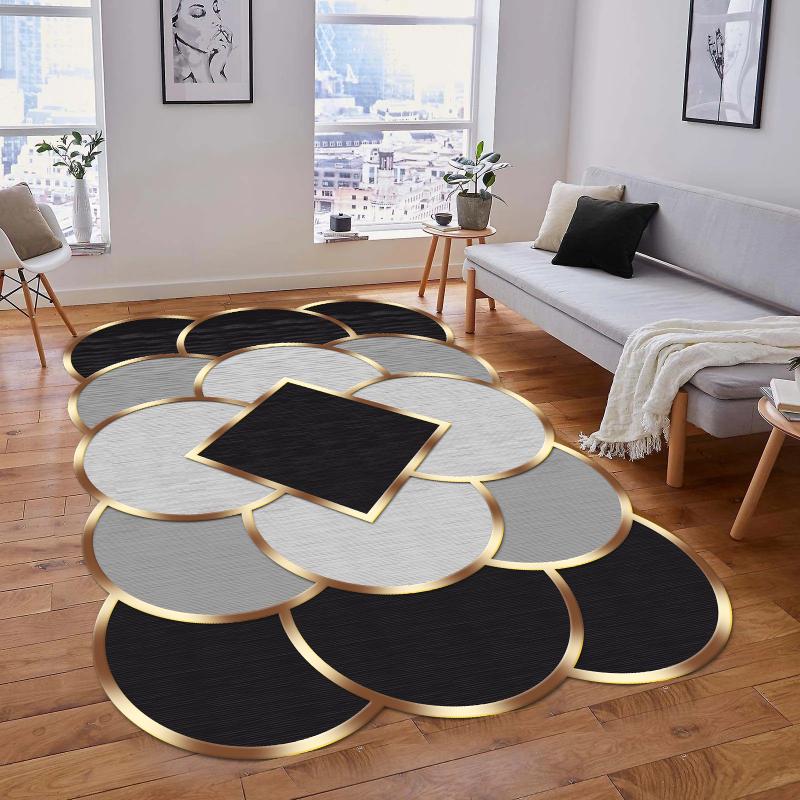 European Style  Rugs and Carpets for Home Living Room Decoration Teenager Bedroom Decor Carpet Non-slip Area Rug Washable Mats