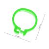 100 Pcs Reusable Plastic Pigeon Leg Numbered Feet Rings for Chicken Ducks Hens Birds Supplies Identify Clip