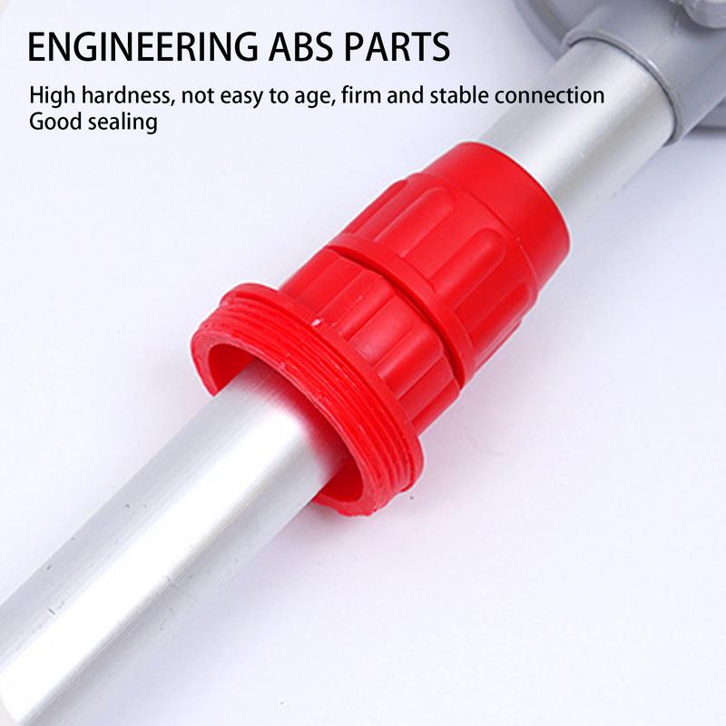 Hand Transfer Pump Small Manual Transmission Pump Aluminum Alloy Lightweight Automotive Engine Oil Extractor Hand Crank Portable