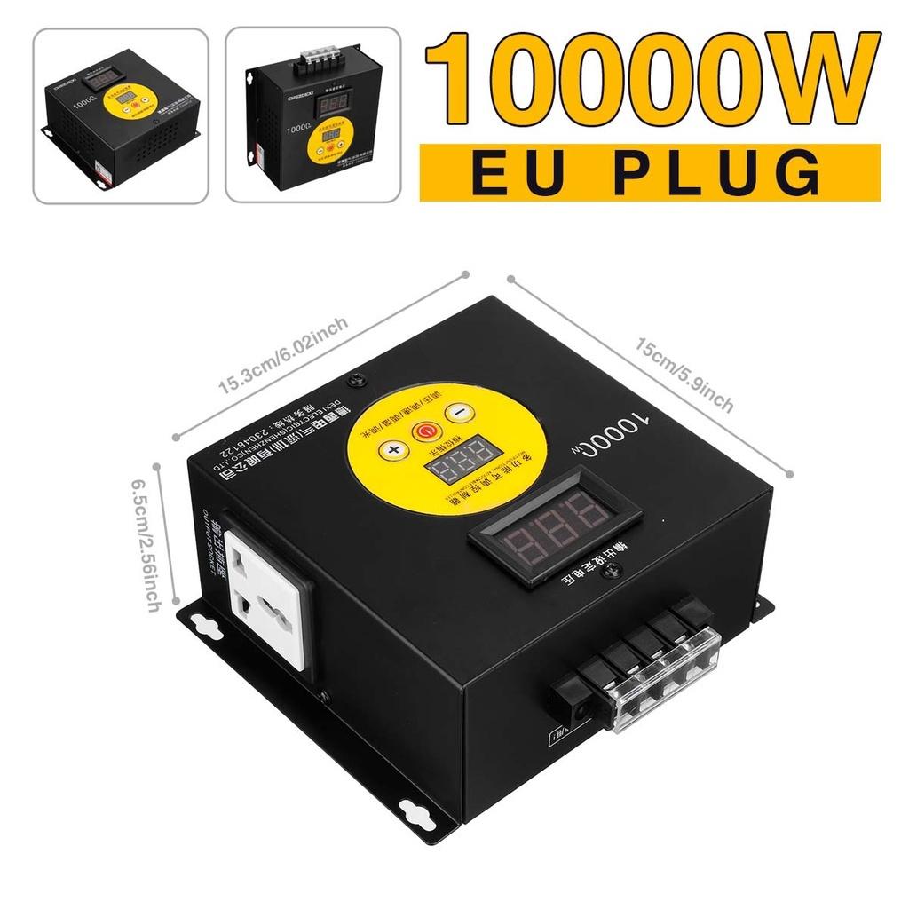2500W 220V Voltage Regulator AC Compact Variable Speed Voltage Controller Portable Voltage Adjuatable Dimmer