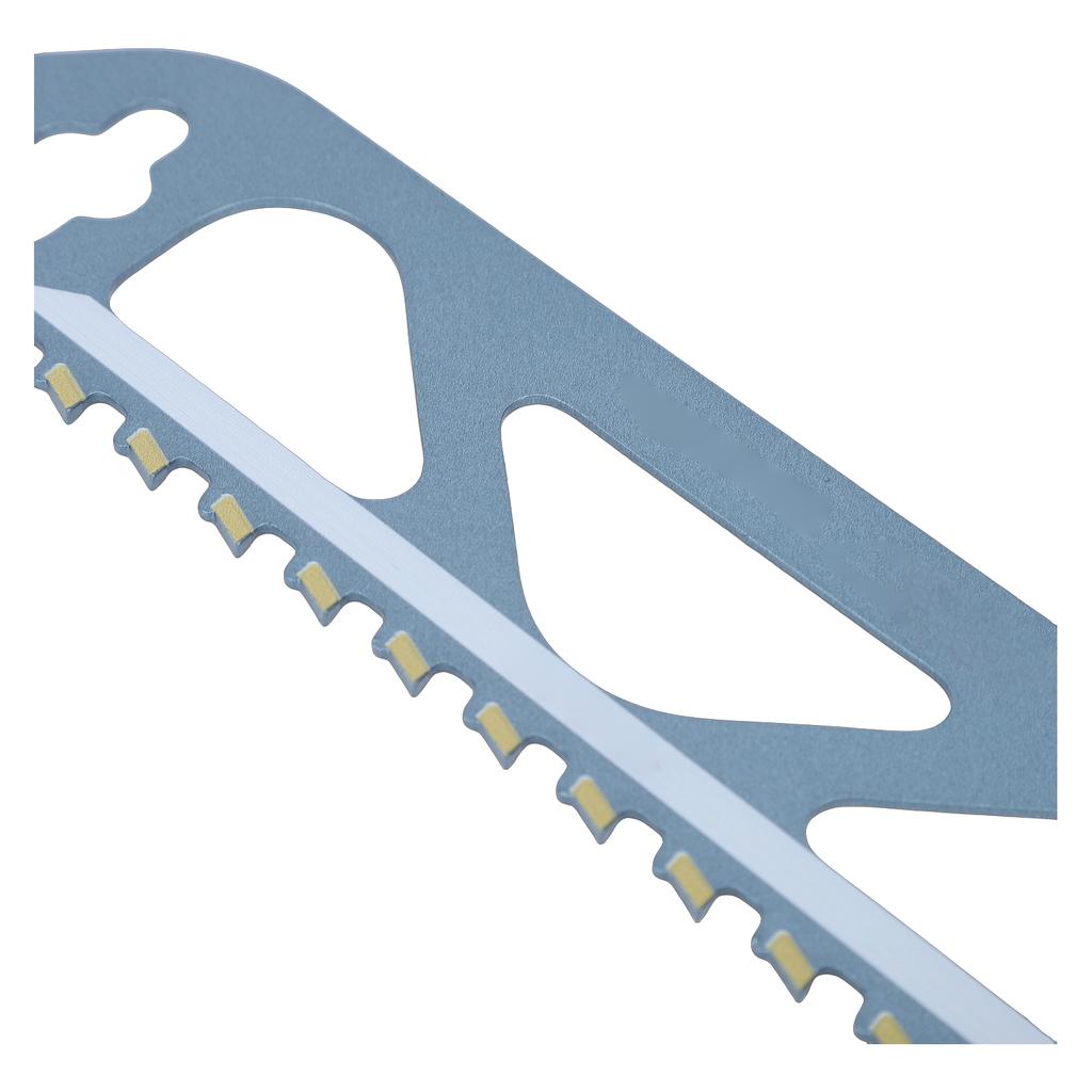 12inch Reciprocating Saw Blades 20TPI Concrete Saw Blades Hard Alloy Teeth with Robust Steel Backing for Red Brick