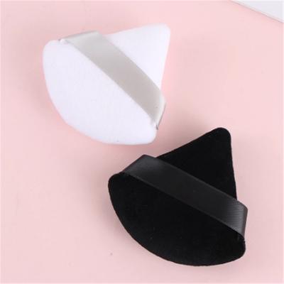 2 stücke Weichen Samt Kosmetische Puff Dreieck Puderquaste Make-Up Blender Schönheit Schwamm Puff Foundation Schwamm Make-Up Zubehör