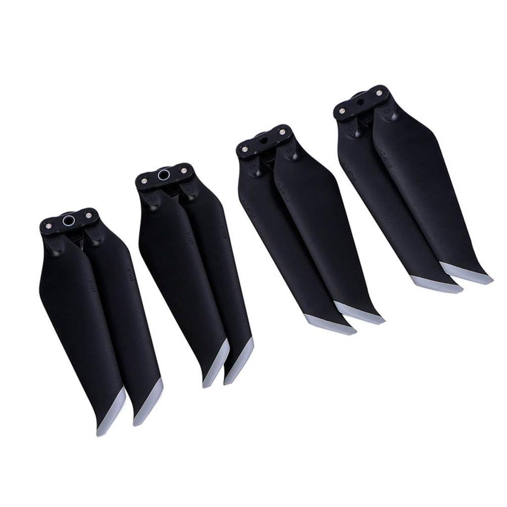 2 Pairs Quick Release Propellers Spare Parts Fit for DJI MAVIC 2 PRO ZOOM (Grey Edges)