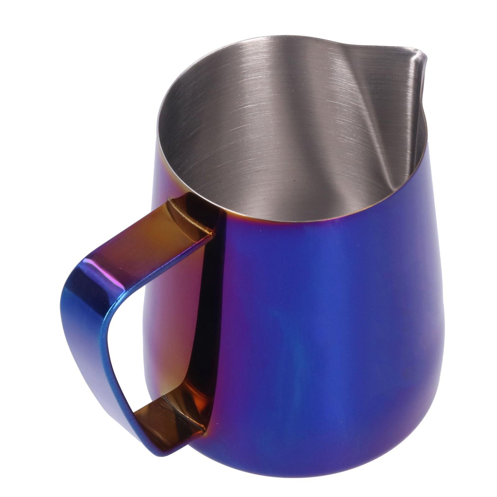 

Pointed Mouth Milk Frothing Mug Stainless Steel Coffee Frother Cup for Home Kitchen