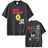 Bad Bunny Rapper Album Shirt Should Take More Photos DTMF 2026 Summer Luxury Hip Hop Fashion Streetwear for Men Women Y2K