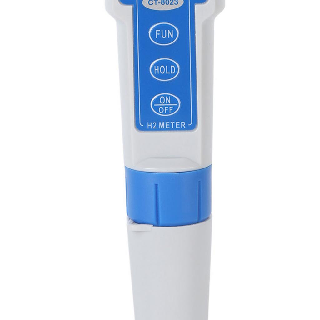 Digital Hydrogen Meter Backlight LED Display Data Hold Function Pen Type H2 Meter Water Quality