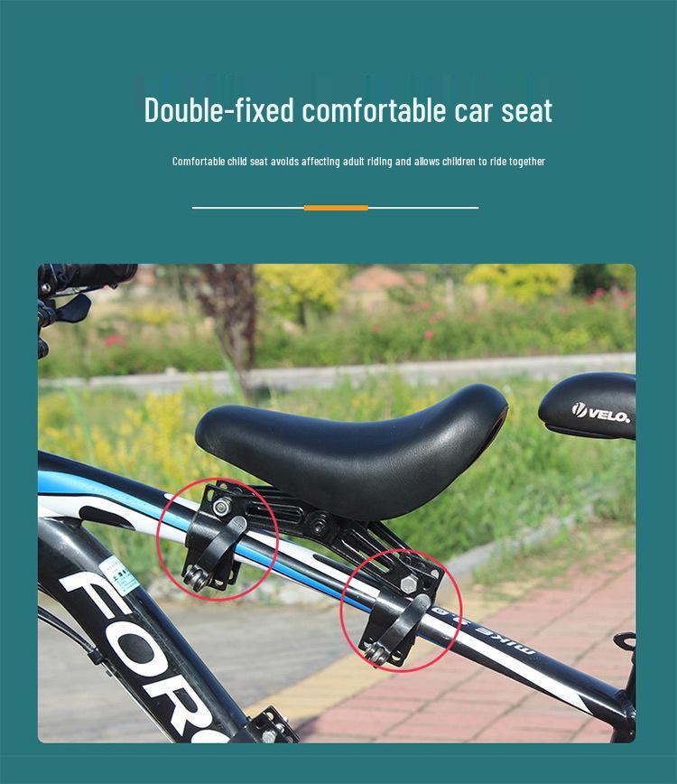 Bicycle Child Seat for Mountain Bikes - Outdoor Parent-Child Rack
