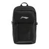 Li Ning Fitness Serie Trendig Mångsidig Polyester Ryggsäck Unisex Ryggsäck Svart ABSW125-1